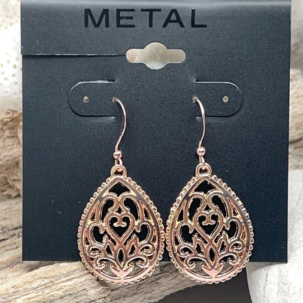 METAL Filigree Earrings
